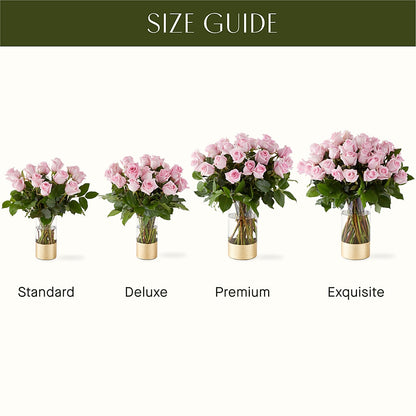 Picture Perfect Pink Rose Bouquet –  Poplar Flower Shop, Terre Haute IN