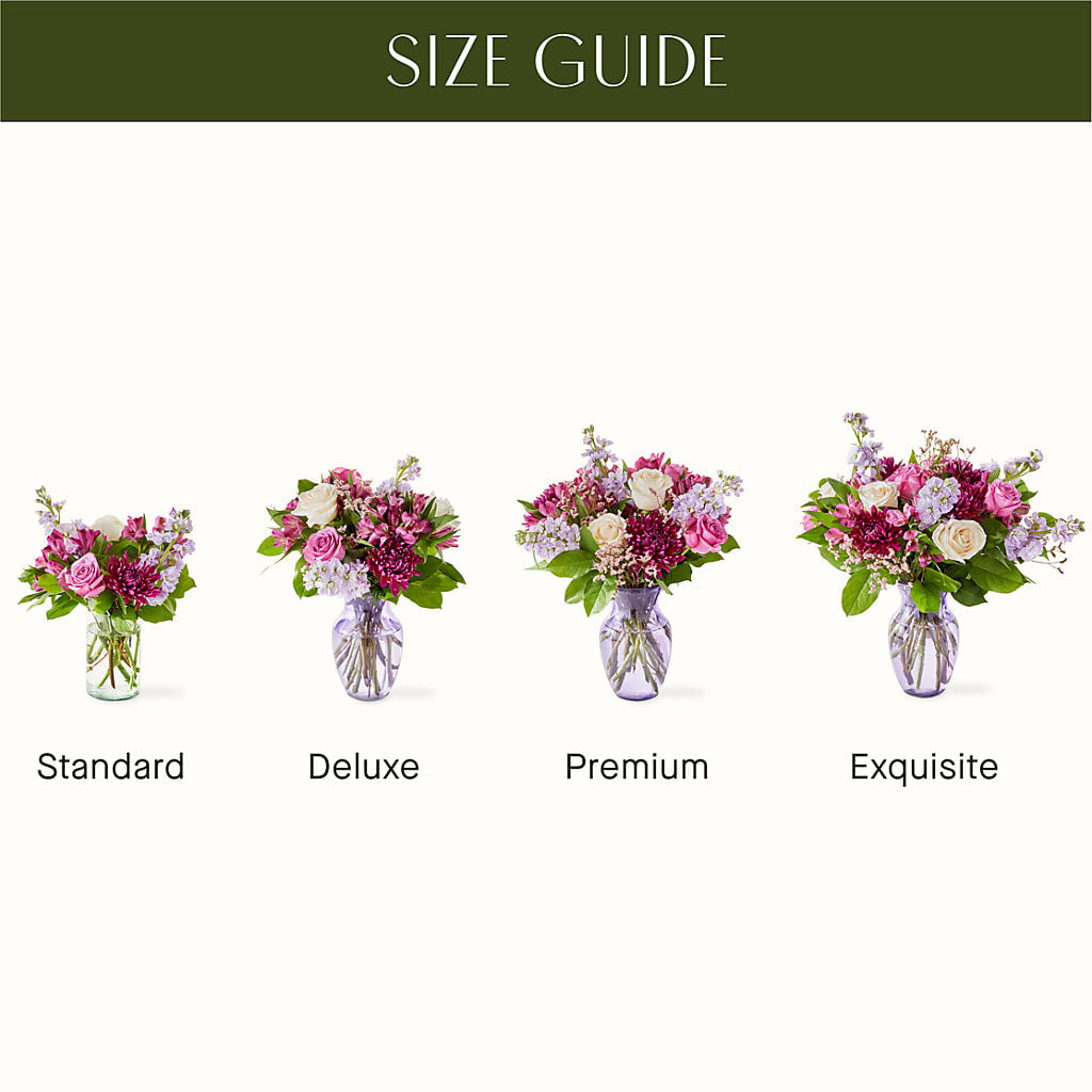 Amethyst Dreams Bouquet –  Poplar Flower Shop, Terre Haute IN