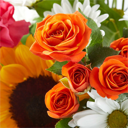 Sun-drenched Blooms Bouquet –  Poplar Flower Shop, Terre Haute IN