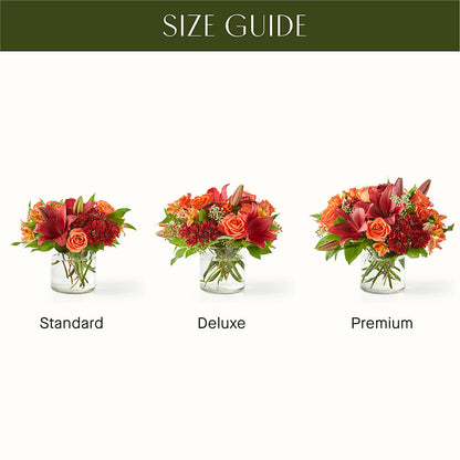 Crimson Leaves Bouquet –  Poplar Flower Shop, Terre Haute IN