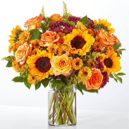 Flannel Scarf Bouquet –  Poplar Flower Shop, Terre Haute IN