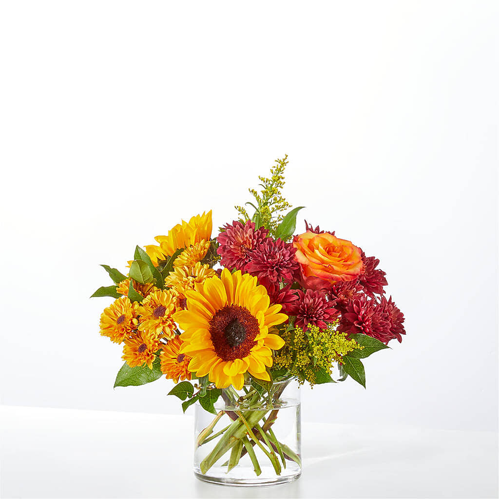 Flannel Scarf Bouquet –  Poplar Flower Shop, Terre Haute IN