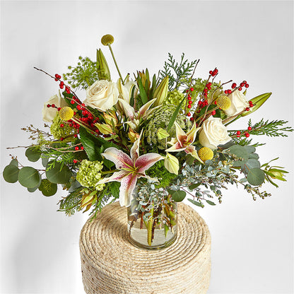 Berry & Bright Bouquet –  Poplar Flower Shop, Terre Haute IN