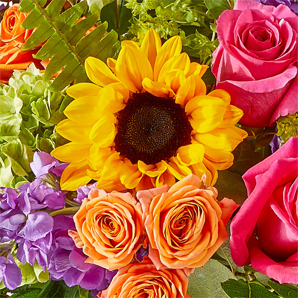 Vibrant Greetings Bouquet –  Poplar Flower Shop, Terre Haute IN