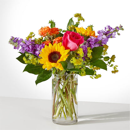 Vibrant Greetings Bouquet –  Poplar Flower Shop, Terre Haute IN