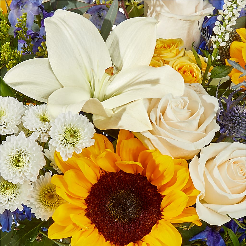 Wonderfully Sunny Bouquet –  Poplar Flower Shop, Terre Haute IN