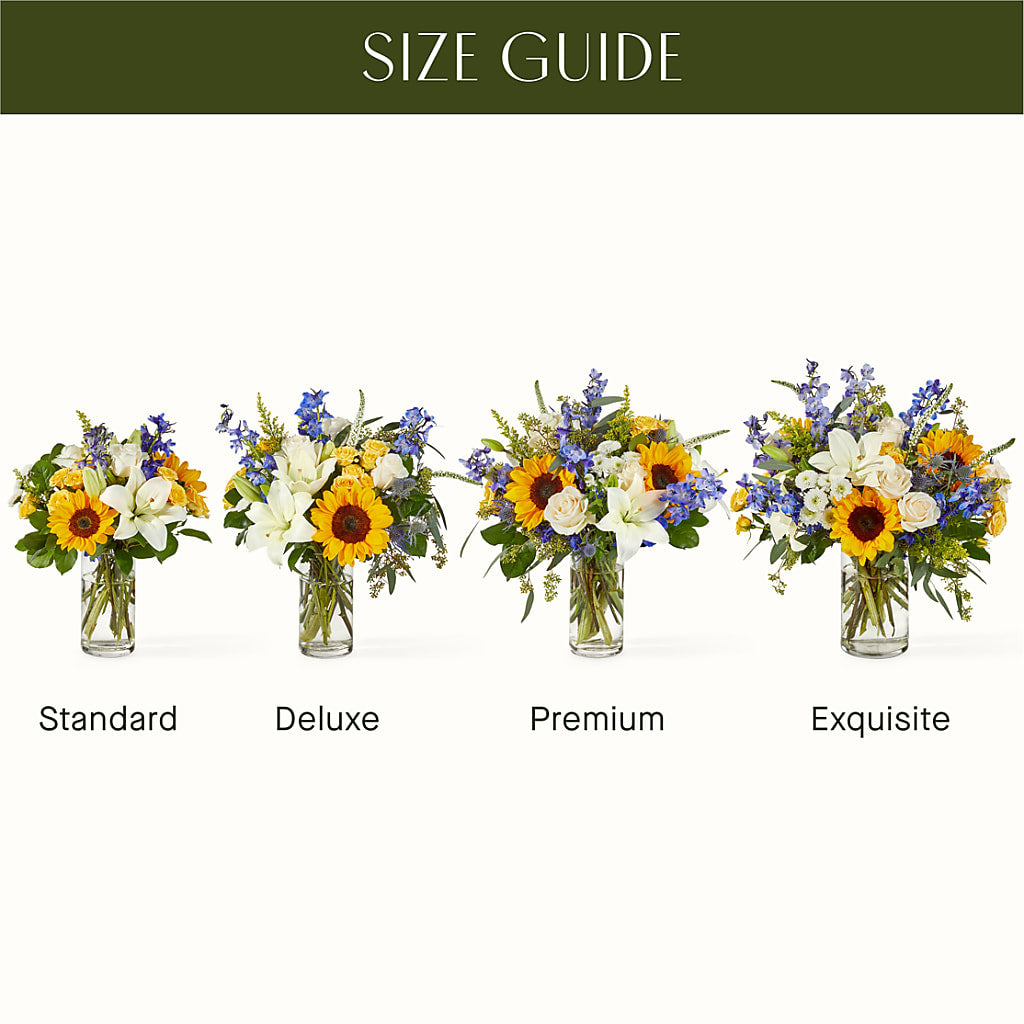 Wonderfully Sunny Bouquet –  Poplar Flower Shop, Terre Haute IN