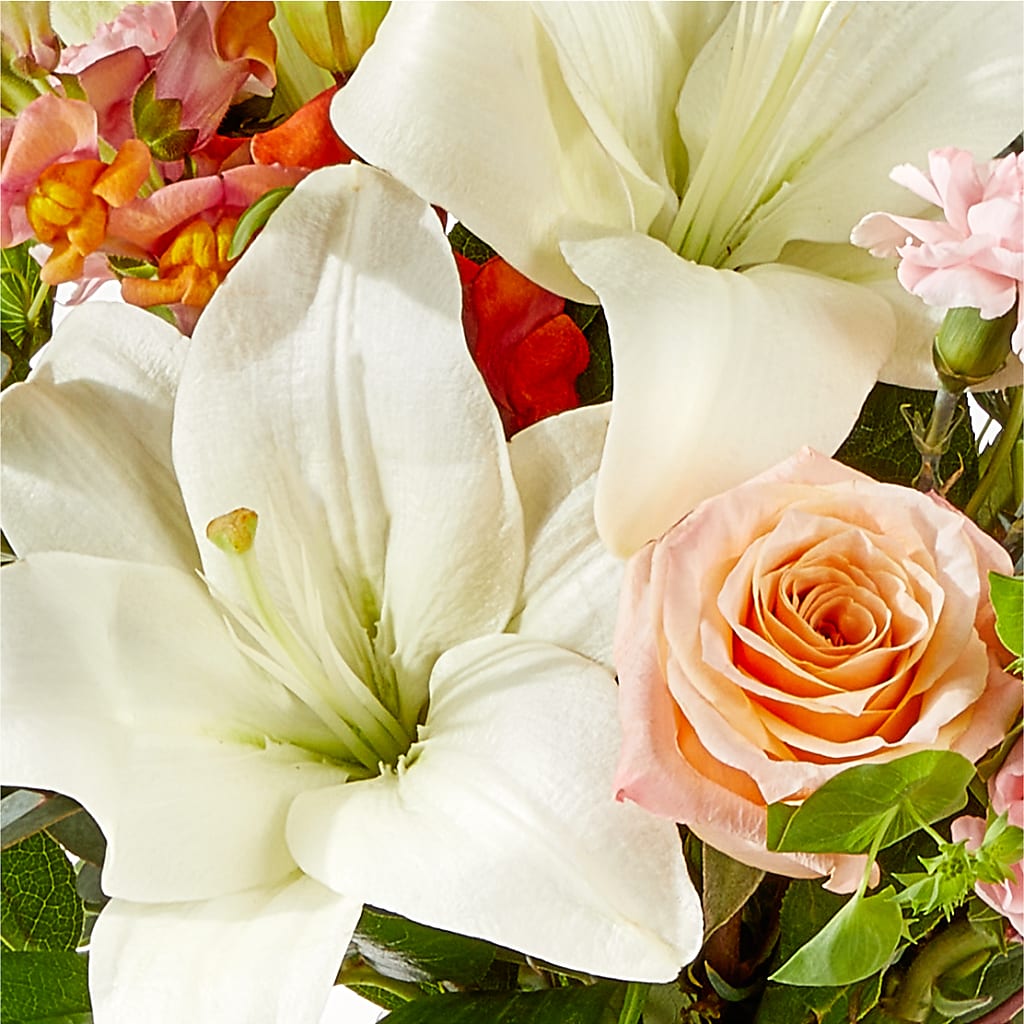 Grapefruit Splash Bouquet –  Poplar Flower Shop, Terre Haute IN