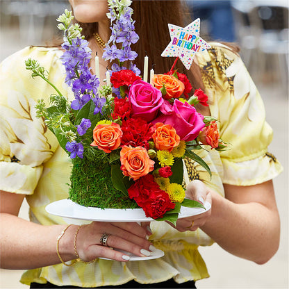Best Year Yet Floral Cake –  Poplar Flower Shop, Terre Haute IN