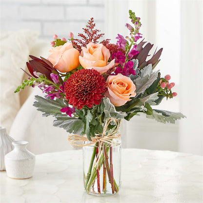 Moody Hues Bouquet –  Poplar Flower Shop, Terre Haute IN
