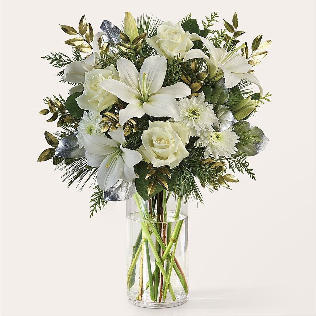 Wintry Mix Bouquet –  Poplar Flower Shop, Terre Haute IN