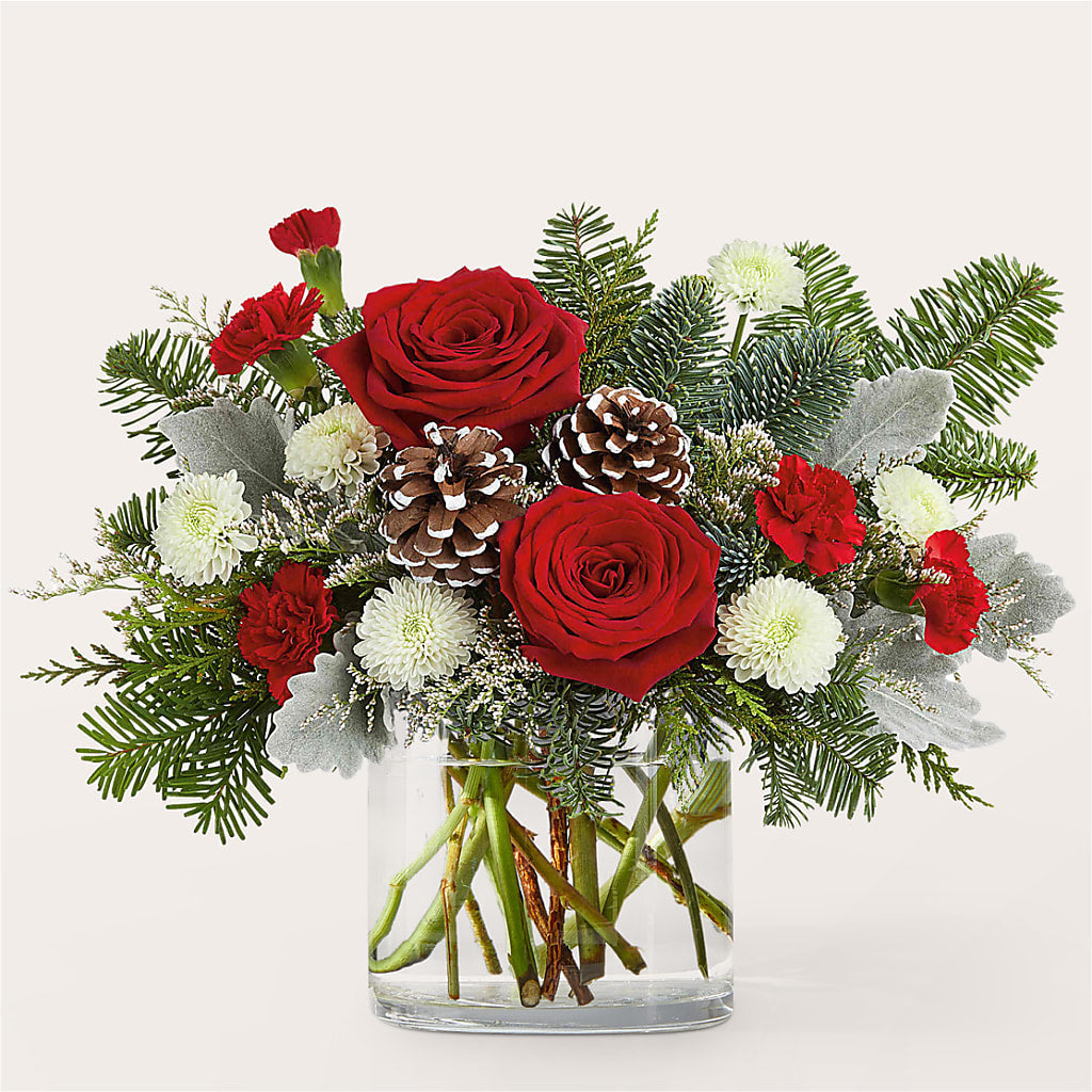 Yule Cheer Bouquet –  Poplar Flower Shop, Terre Haute IN