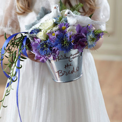 Enchantment Flower Girl Arrangement –  Poplar Flower Shop, Terre Haute IN