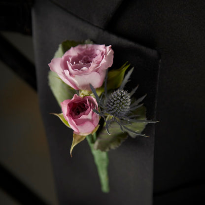 Veronica Boutonniere –  Poplar Flower Shop, Terre Haute IN
