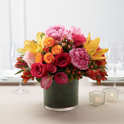 Color Mix Arrangement –  Poplar Flower Shop, Terre Haute IN