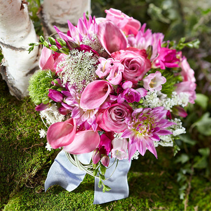 Pink Profusion Bouquet –  Poplar Flower Shop, Terre Haute IN