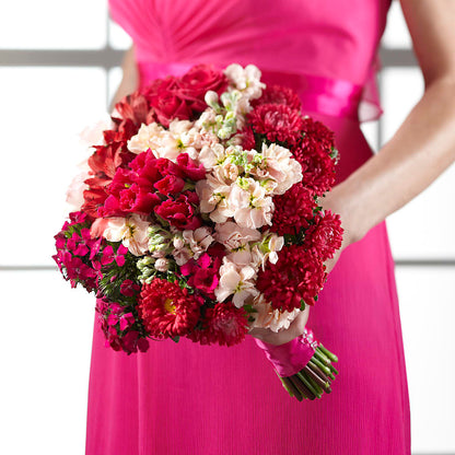Pink Effervescence Bouquet –  Poplar Flower Shop, Terre Haute IN