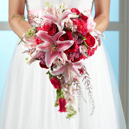 Lily & Rose Bouquet –  Poplar Flower Shop, Terre Haute IN