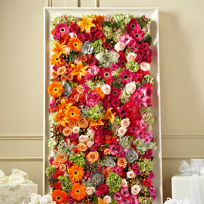Fresh Picked Floral Wall –  Poplar Flower Shop, Terre Haute IN