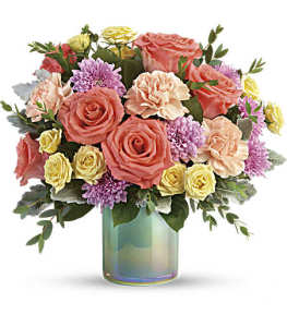 Teleflora's Pastel Shimmer Bouquet